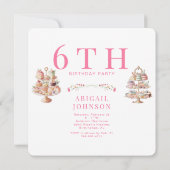 ブリジガルトンテーマガールドレスアップ誕生日パーティー 招待状 (裏面)