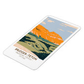 ブリジガーテトン国立森林羊山 マグネット (左側)