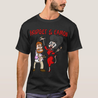 ブリジットとエイモン RTE アイリッシュ テレビ カートゥーン キャラクター Tシャツ