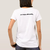 ブリジット付きブランチTシャツ Tシャツ (裏面)