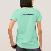 ブリジット付きブランチTシャツ Tシャツ (裏面)