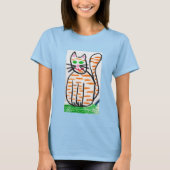 ブリジット子猫 Tシャツ (正面)