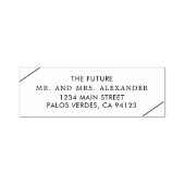 ブリジット幾何モダン結婚図形 セルフインキングスタンプ (デザイン)