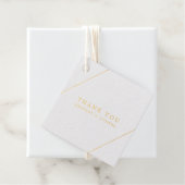 ブリジット幾何モダン結婚図形 フェイバータグ (箱)