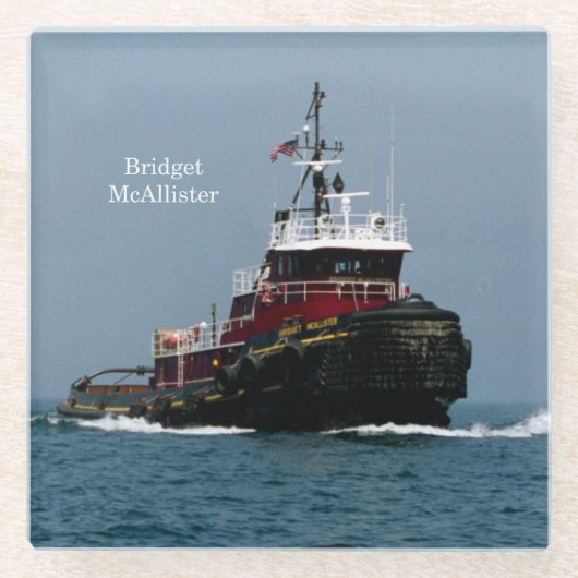 ブリジット・マカリスター・グラス・コースター ガラスコースター (正面)