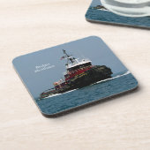 ブリジットMcAllister 6台のプラスチック懸命コースターのセット コースター (左側)