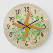 ブリジッドクロス ラージ壁時計 (正面)