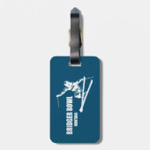 ブリジャーボウルモンタナスキーヤー ラゲッジタグ (裏面縦)