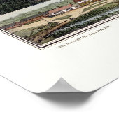 ブリジントン、MEパノラママップ – 1888 ポスター (角)