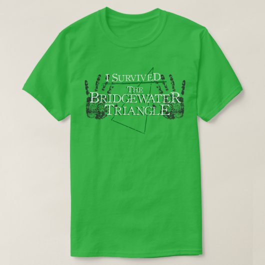 ブリジ生き延びュウォーターの三角形 Tシャツ (デザイン正面)