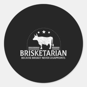 ブリスケタリアンはブリスケットがBbqを決してdisappointsしない ラウンドシール