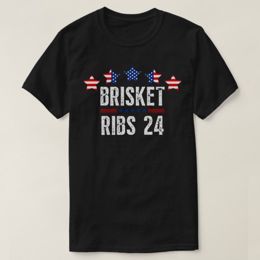 ブリスケットリブ2024 Tシャツ (デザイン正面)