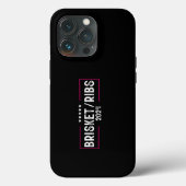 ブリスケットリブ 2024 BBQ バーベキュー 政治選挙 Case-Mate iPhoneケース (裏面)