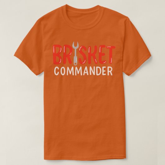 ブリスケット司令官 Tシャツ (デザイン正面)