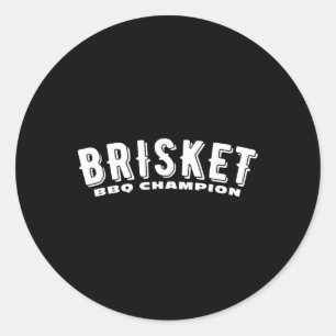 ブリスケットBbqチャンピオンスモークミートBbqテキサス州ブリスケット ラウンドシール