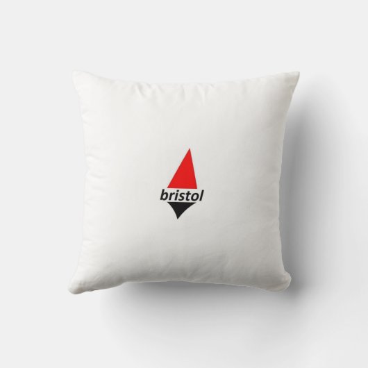 ブリストルによっては枕がヨットに乗ります クッション (裏面)