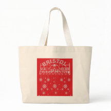 ブリストルのスローガンの赤いクリスマス