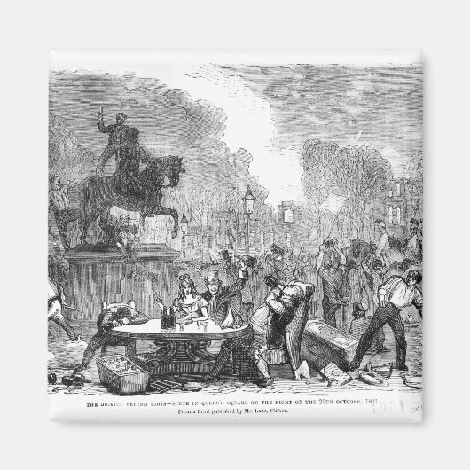 ブリストルの改革暴動 マグネット (正面)