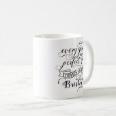 ブリストルの良くて完璧来な女の子は コーヒーマグカップ (正面右)