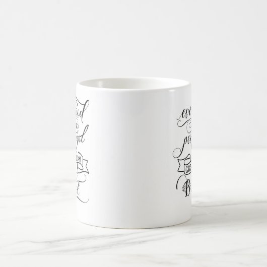 ブリストルの良くて完璧来な女の子は コーヒーマグカップ (中央)