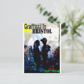 ブリストルの落書き ポストカード (スタンド正面)