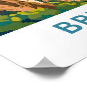 ブリストルイングランドトラベルプリント ポスター (角)