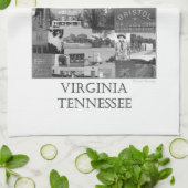 ブリストルシーンコラージュ キッチンタオル (折り畳み)