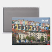 ブリストルハーバーサイドハカラフルウス マグネット (正面/裏面)