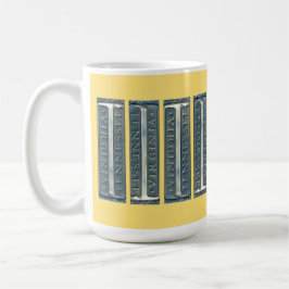 ブリストルバージニアテネシーのマーカーキッチンタオル コーヒーマグカップ