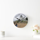 ブリストルフェリーライトハウスロードアイランド丸時計 ラウンド壁時計 (ホーム)