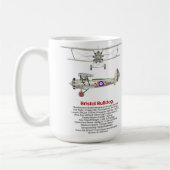 ブリストルブルドッグヴィンテージ二面機 コーヒーマグカップ (左)