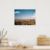 ブリストル上空の風船。 ポスター (キッチン)