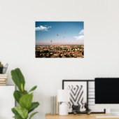 ブリストル上空の風船。 ポスター (ホームオフィス)