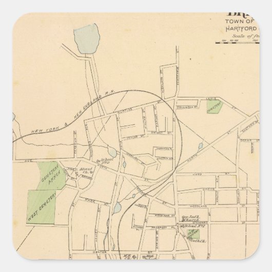 ブリストル特別区 スクエアシール (正面)