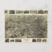 ブリストル、バージニア/テネシーの空中表示（1912年） ポストカード (正面)