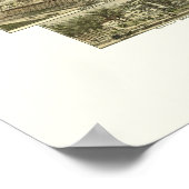 ブリストル， RIパノラママップ – 1891 ポスター (角)