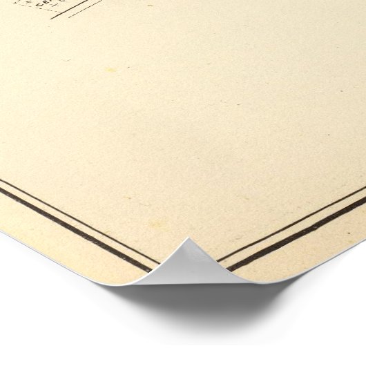 ブリストルPO ポスター (角)