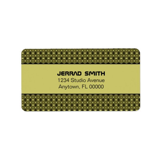 ブリスフルシック住所 シール (正面)