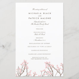 ブリスフルブランチ結婚式 プログラム