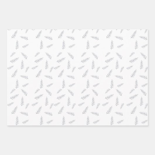 ブリスフルブルースコレクションWRapping紙 ラッピングペーパーシート (正面)