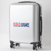 ブリスベンが大好き シール (スーツケース)