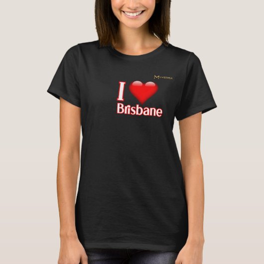 ブリスベンが大好き Tシャツ (正面)