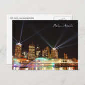 ブリスベンフェスティバルオーストラリアはがき ポストカード (正面/裏面)