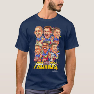 ブリスベンライオンズ2024プレミアTシャツ Tシャツ