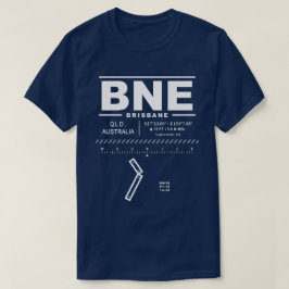 ブリスベン空港BNE Tシャツ