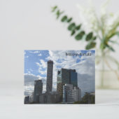 ブリスベン、オーストラリアのはがき ポストカード (スタンド正面)