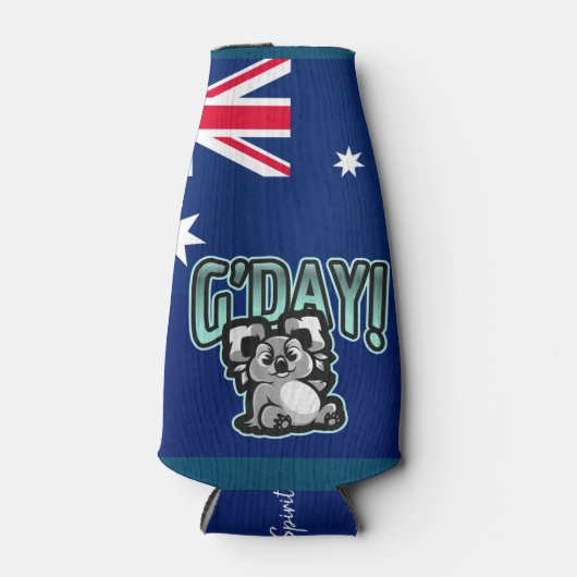 ブリスベン・オーストラリア今日！オーストラリアの精霊 ボトルクーラー (正面)