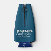 ブリスベン・オーストラリア今日！オーストラリアの精霊 ボトルクーラー (裏面)