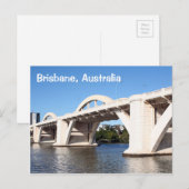 ブリスベン、オーストラリア:ウィリアムすてきブリッジ シーズンポストカード (正面/裏面)