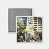 ブリスベン – カスタムズハウスマグネット マグネット (正面/裏面)